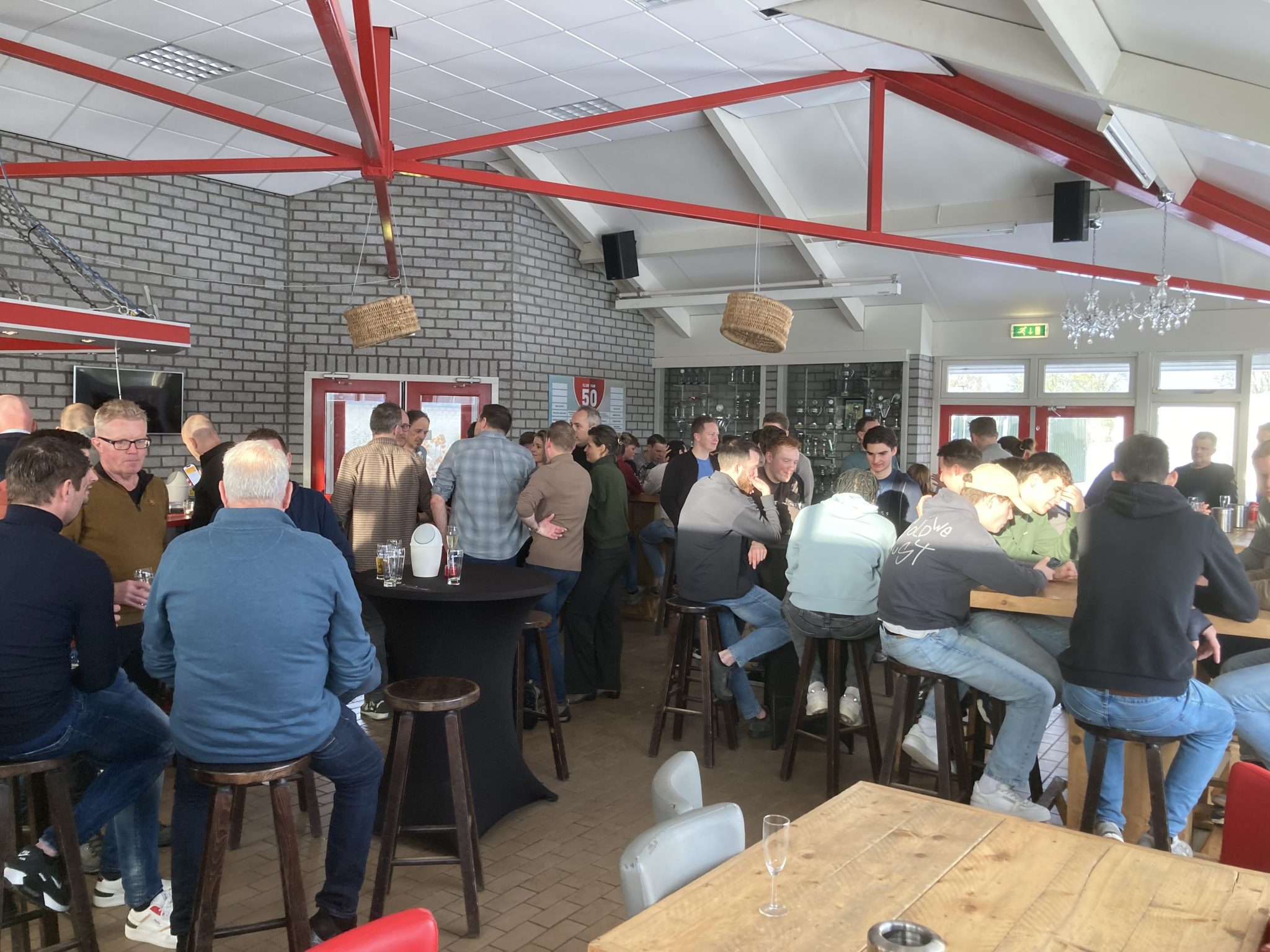 Gezellige en goed bezochte nieuwjaarsreceptie